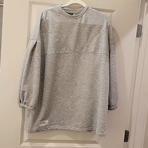 Grey Sweatshirt Oversized